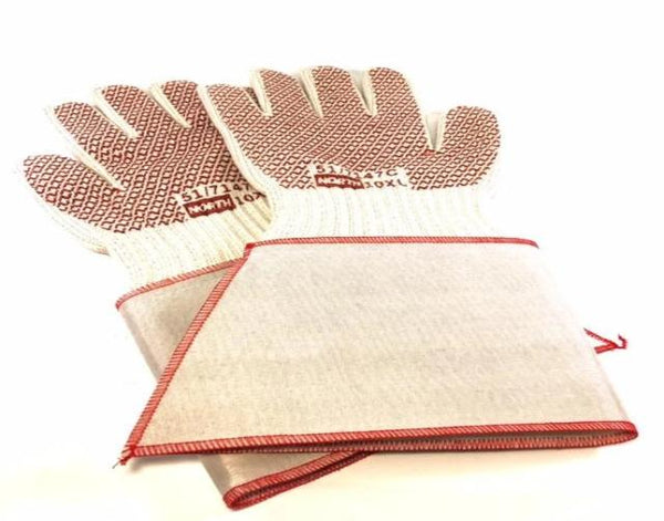 Grip'N Hot Mill Gloves with Gauntlet Cuff - Rainhart