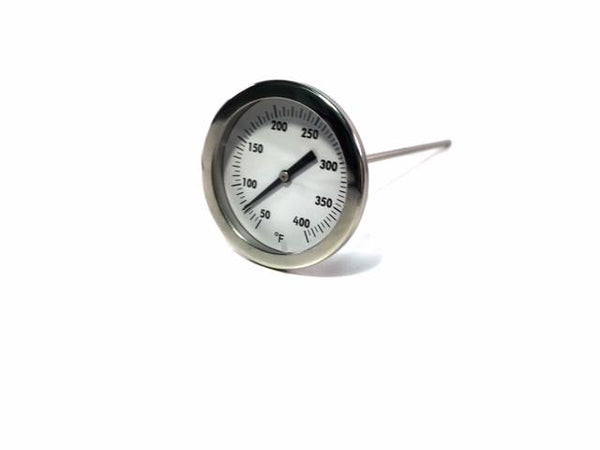 8" Stem Truck Sticker Thermometer, 50-400°F (°F) - Rainhart