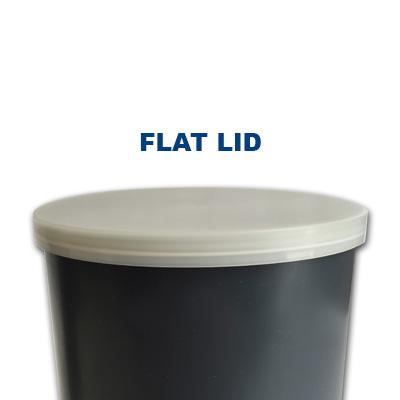 4" Concrete Cylinder Molds (Case of 36) - Available with flat or domed lid - Rainhart