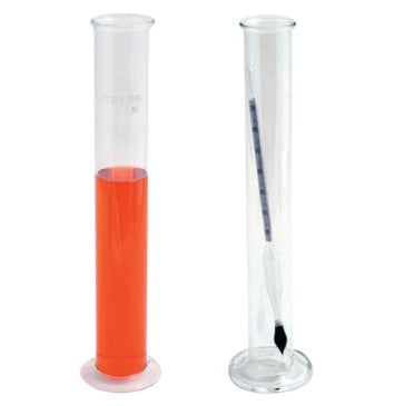 1000ml Hydrometer Cylinder with Line, 64 x 457mm