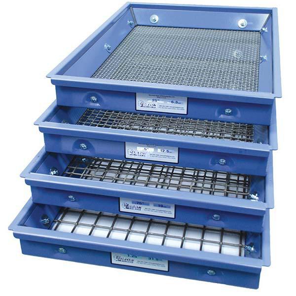 ASTM Testing Screen & Test-Master® Trays - Rainhart