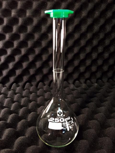 Volumetric Flask with Snap Cap Available in 100ml. 250ml, 500ml, and 1000ml - Rainhart