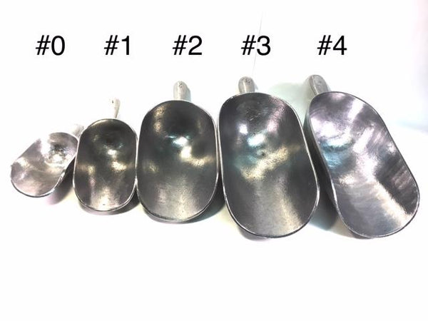 Aluminum Round-Bottom Scoop Available in 5 Sizes, Please Select Size. - Rainhart