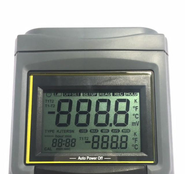 Type K Digital Thermometer DT61 (1) Channel - Rainhart