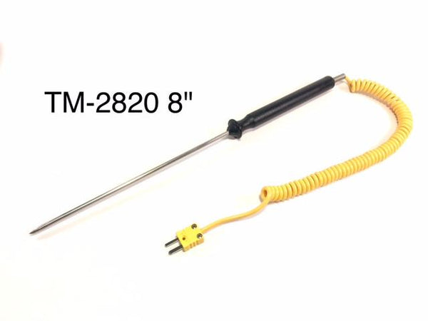 Type K Thermocouple with Handle - Available in 5" or 8" Probe Lengths - Rainhart