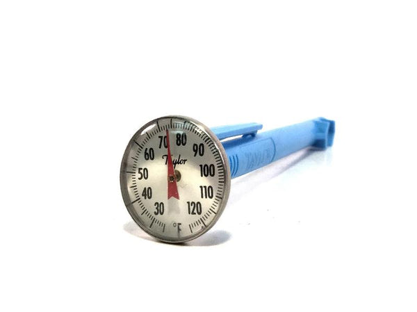Concrete Dial Thermometer, 25° - 125°F - Available in 5" or 8" Stem Lengths - Rainhart