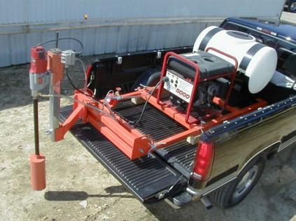 Slider Core Rig with 65-Gallon Water Tank and Pump - Rainhart