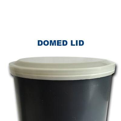 4" Concrete Cylinder Molds (Case of 36) - Available with flat or domed lid - Rainhart